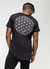 Men's GRSH Graphic Curved Hem Tee In Black