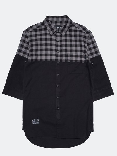 Konus Men's Half Sleeve Button Up Shirt product