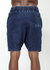 Men's Heavy Denim Knit Shorts In Blue