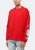 Men's Oversize Sweatshirt In Red - Red