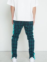 Men's Plaid Pants - Green
