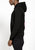  Men's Pull Over Hoodie With Screen Print Back In Black