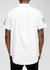 Men's Reflective Short Sleeve Button Down In White