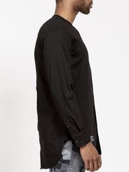 Men's Rip Stop Liner Shirt In Black