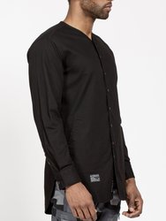 Men's Rip Stop Liner Shirt In Black