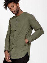 Men's Rip Stop Liner Shirt In Olive