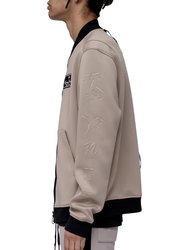 Men's Scuba Bomber Jacket In Taupe