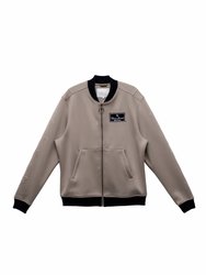 Men's Scuba Bomber Jacket In Taupe