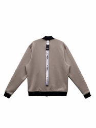 Men's Scuba Bomber Jacket In Taupe