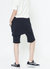 Men's Skirted Shorts In Black