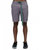 Men's Stretch Twill Shorts With Nylon Tape Closure In Purple - Purple