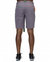 Men's Stretch Twill Shorts With Nylon Tape Closure In Purple