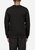 Men's Sweatshirt With Panelling In Black