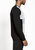 Men's Sweatshirt With Panelling In Black