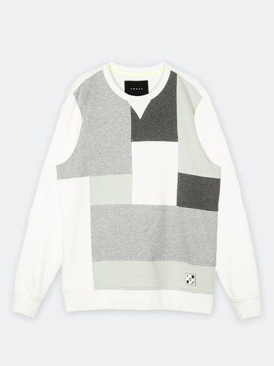 Konus Men's Sweatshirt With Panelling In Off White product