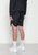 Men's Tonal Checkered Shorts With Tape In Black