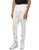 Men's Track Pants With Knit Tape Detail - White - White