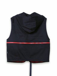 Men's Utility Fashion Vest - Black