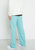 Men's Wide Print Patch French Terry Sweatpants - Teal