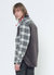 Men's Wool Blend Shirt Jacket In Gray