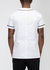 Men's Woven Baseball Jersey Shirt In White