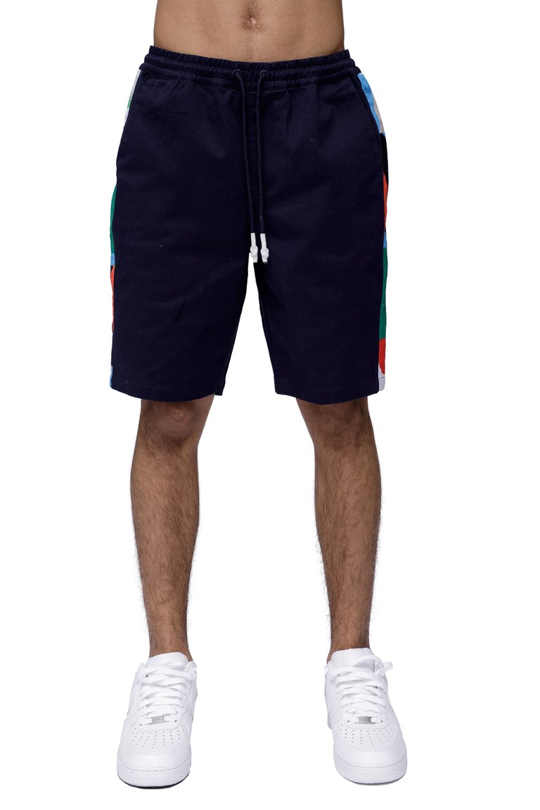 Men's Woven Chester Shorts - Navy