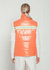 Men's Zip-Up Puffer Vest In Orange