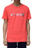 Multi Color Logo Print Tee - Red - Red