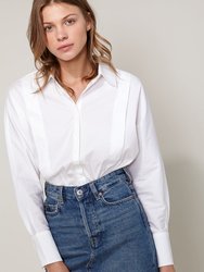 Placket Accent Dolman Shirt