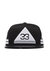Snapback With 33 Embroidery In Black - Black