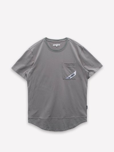 Konus T-Shirt With Curved Hem - Taupe product