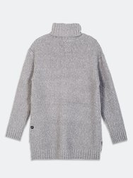 Unisex Acrylic Wool Blend Turtleneck Sweater