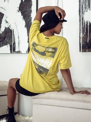 Unisex Graphic Tee In Yellow