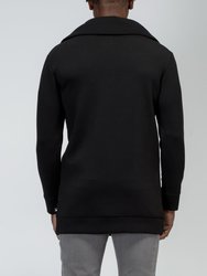Unisex Mock Neck Half Zip Sweatshirt