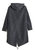 Unisex Vector Printed Hooded Jacket In Black