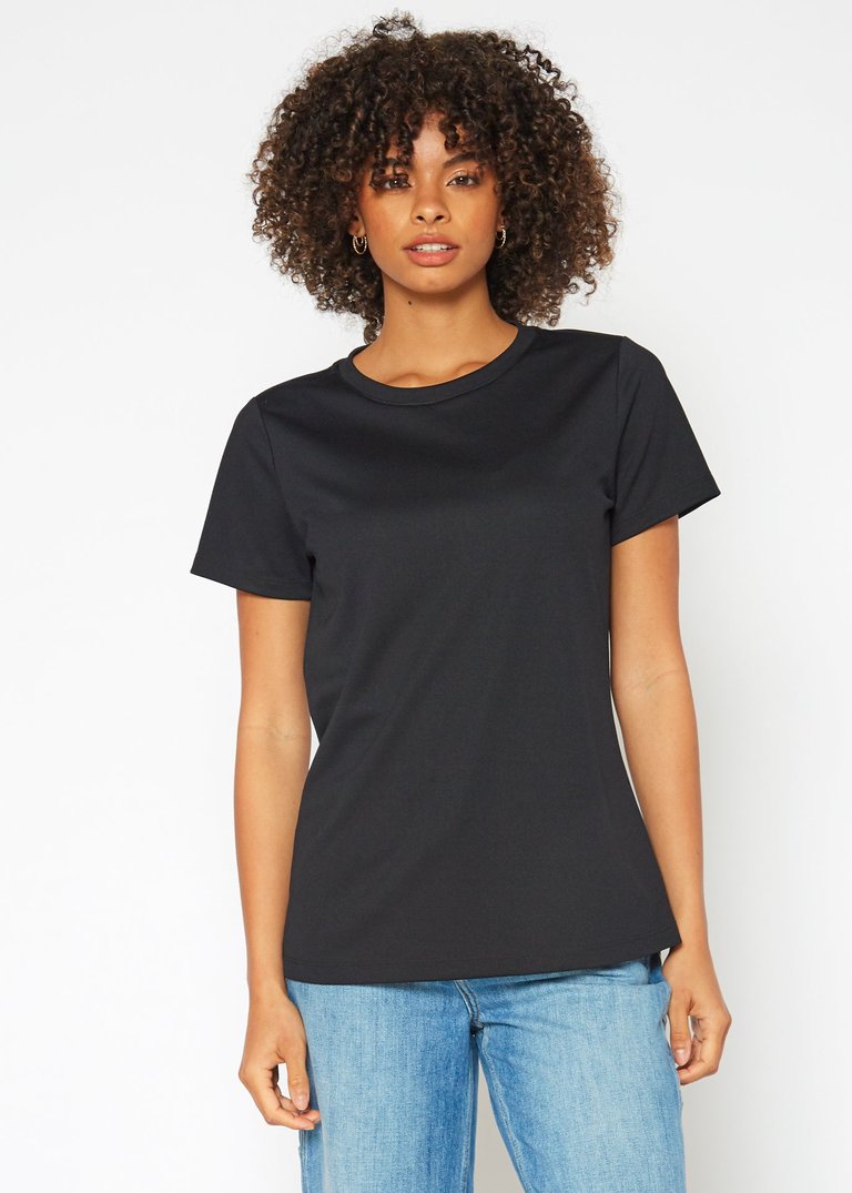 Women's Eco Friendly Reolite Tech T-Shirt In Black - Black