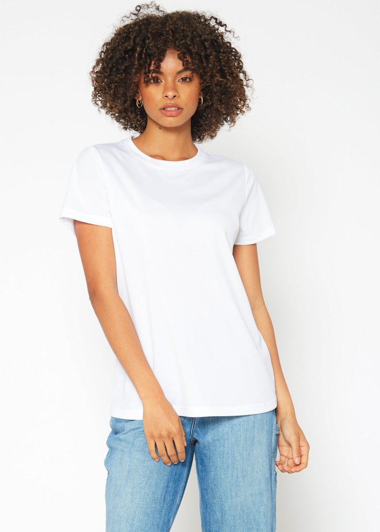 Women's Eco Friendly Reolite Tech T-shirt In White - White