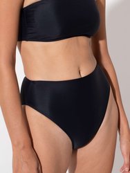 Annie High Waist Bottoms - Nero