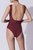 Chikyu Belted One-Piece - Burgundy