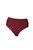 Kumanomi High Waist Bottom - Burgundy