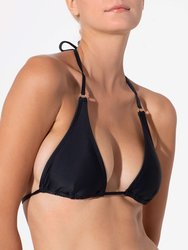 Marie Long Triangle Top - Nero