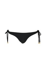 Marie Side Tie Bottoms - Nero