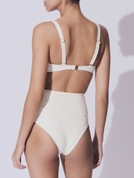 Nikko Bandeau Top - Avorio