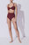 Nikko Bandeau Top - Burgundy