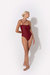 Zabel Tube One Piece - Burgundy - Burgundy