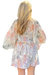 Floral Printed String Waist Kimono