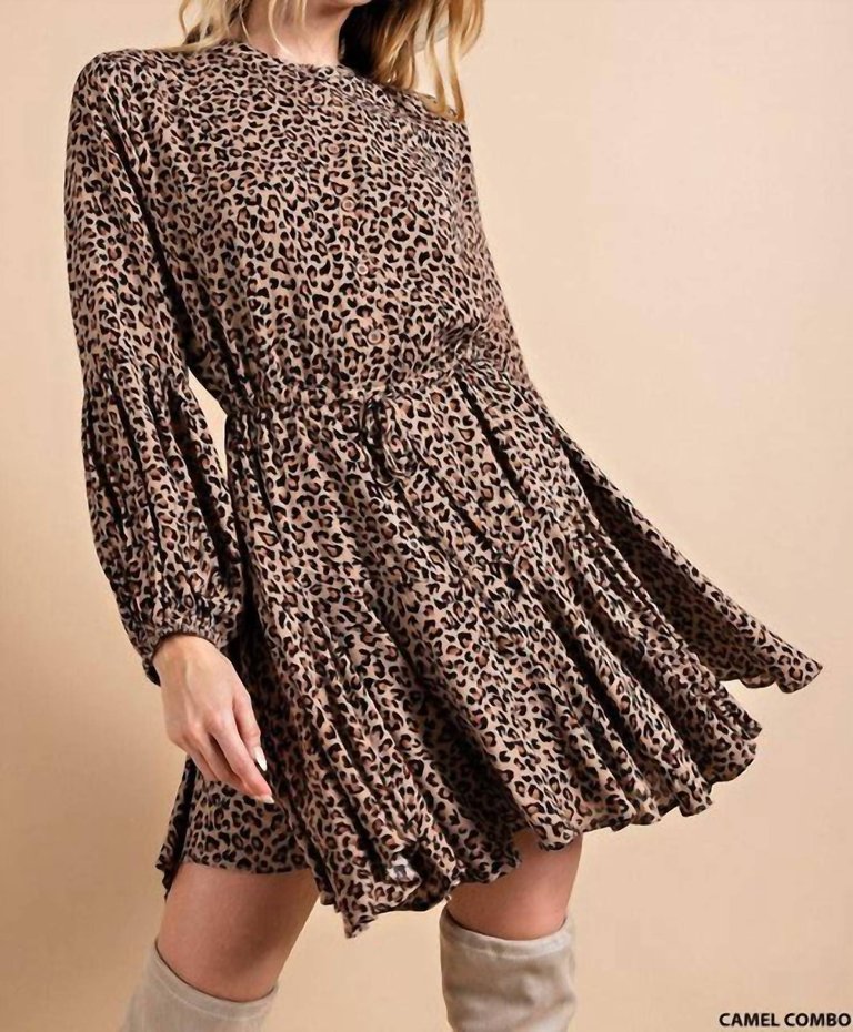 Where The Wild Things Are Dress - Camel Combo