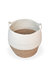 Agora Jar Basket - Natural, White