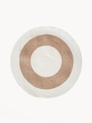 Agora Rug - White, Natural