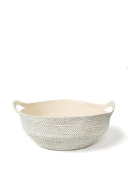 Amari Fruit Bowl in Blue - Off-White With Blue Stitch